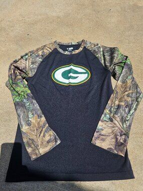 Green Bay Packers Real Tree long sleeve, dri-fit, AS t-shirt